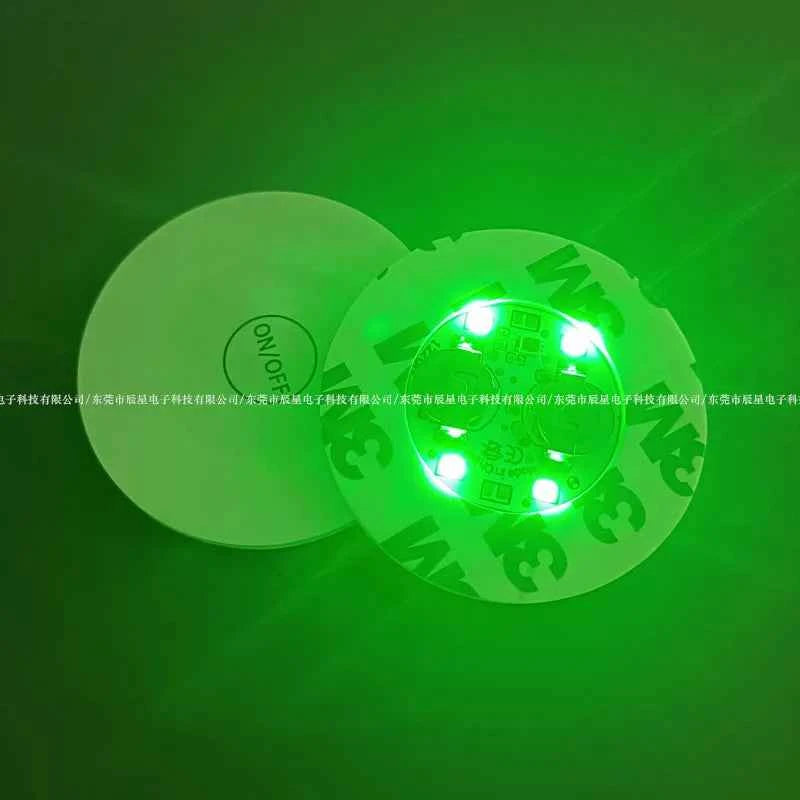 Stickers LED Colorés pour Tasses - 40 Pcs