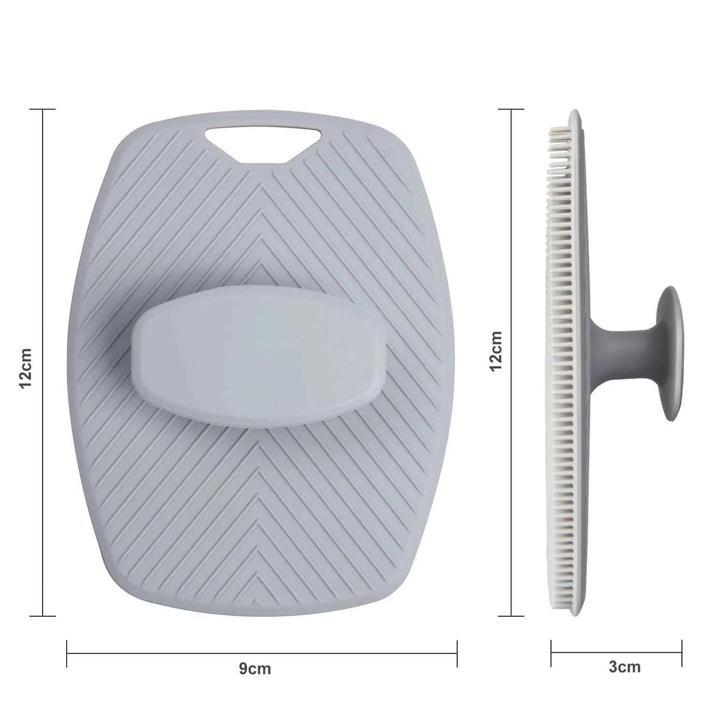 1/2PCS Soft Silicone Exfoliating Brush Cleanser Manual Body Cleaning Body Scrubber Body Care Shower Massage Bath Brush For Men