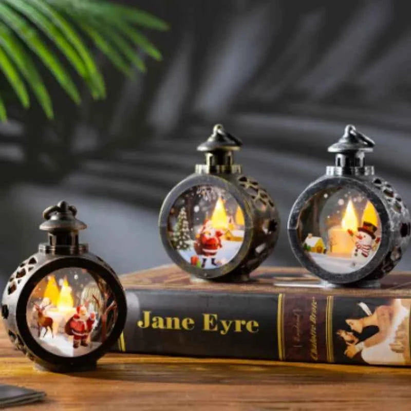 Lampe de Noël décorative Noël - Bonhomme de neige