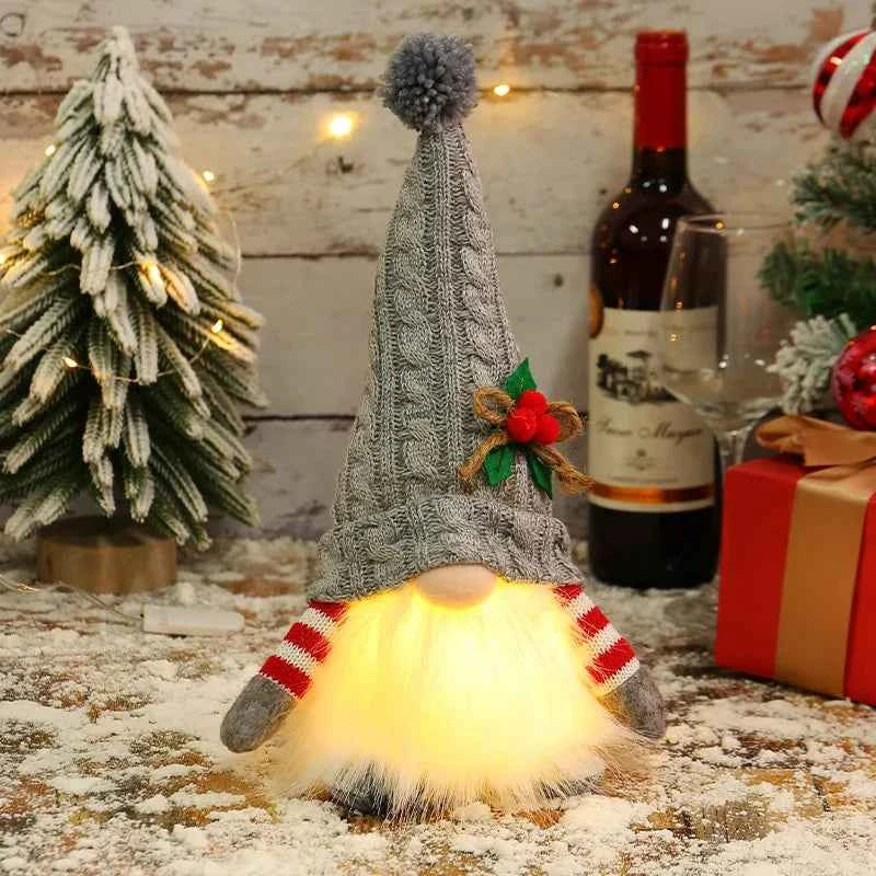Gnome de Noël LED 30cm - Décoration Magique
