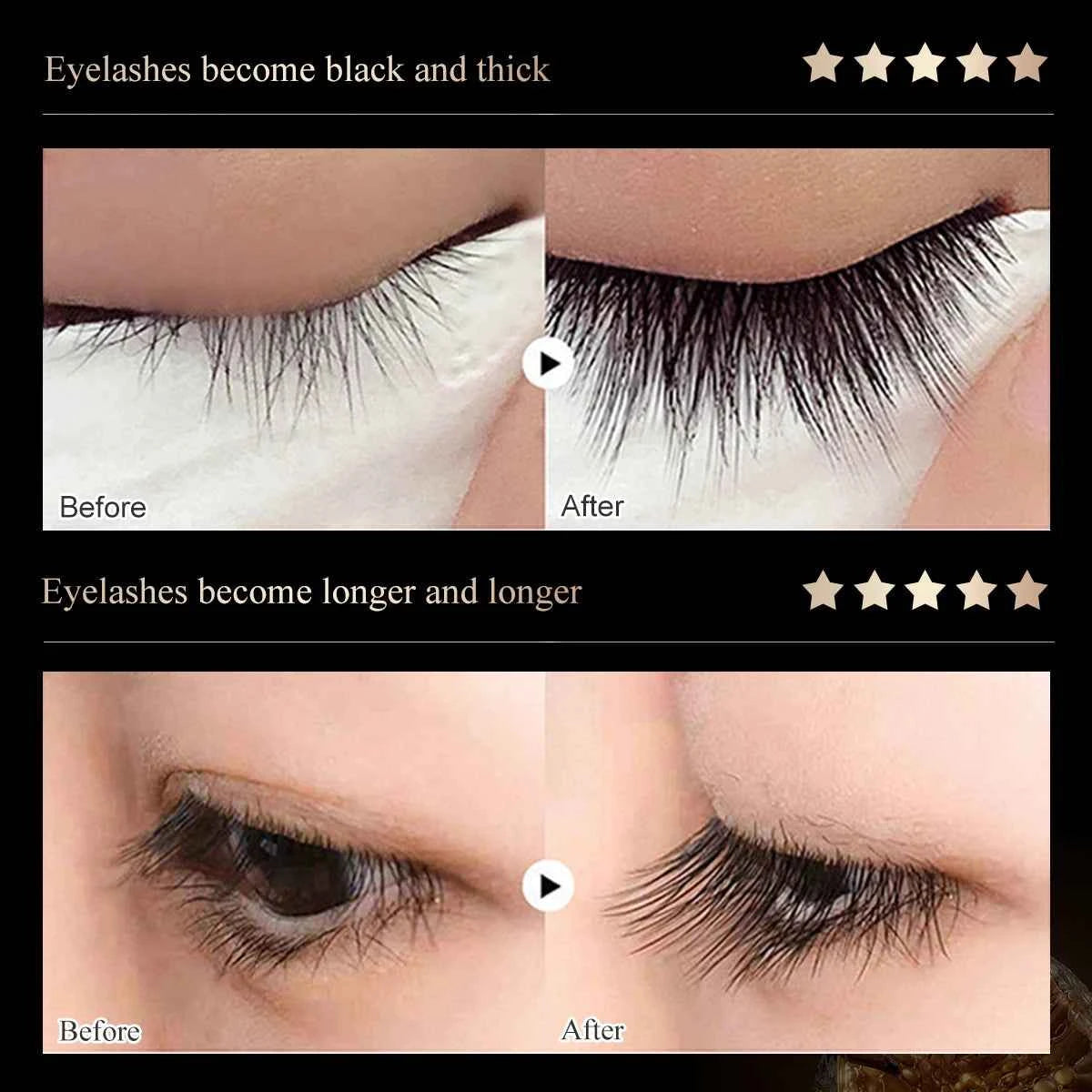Eyelash Growth Serum For Eyelash Growth Brow Serum Growth Longer Fuller Thicker Eyelash Firm Eyelash Nutrition Eyelash Serum