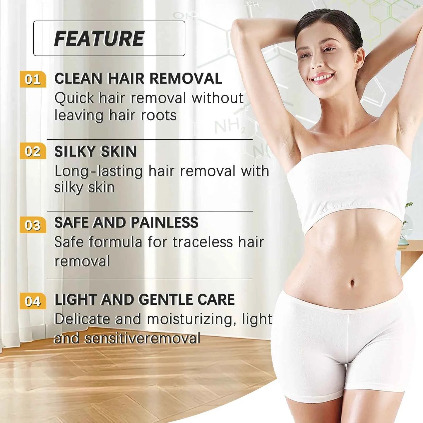 Permanent Hair inhibition Serum Painless Hair Remover Armpit Legs Arms Hair Growth Inhibitor Beauty Skin Care Body Essential OiL