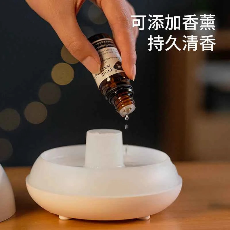 Flame Aroma Diffuser Air Humidifier Home Ultrasonic Mist Maker Fogger Essential Oil Difusor Color Lamp Purifier