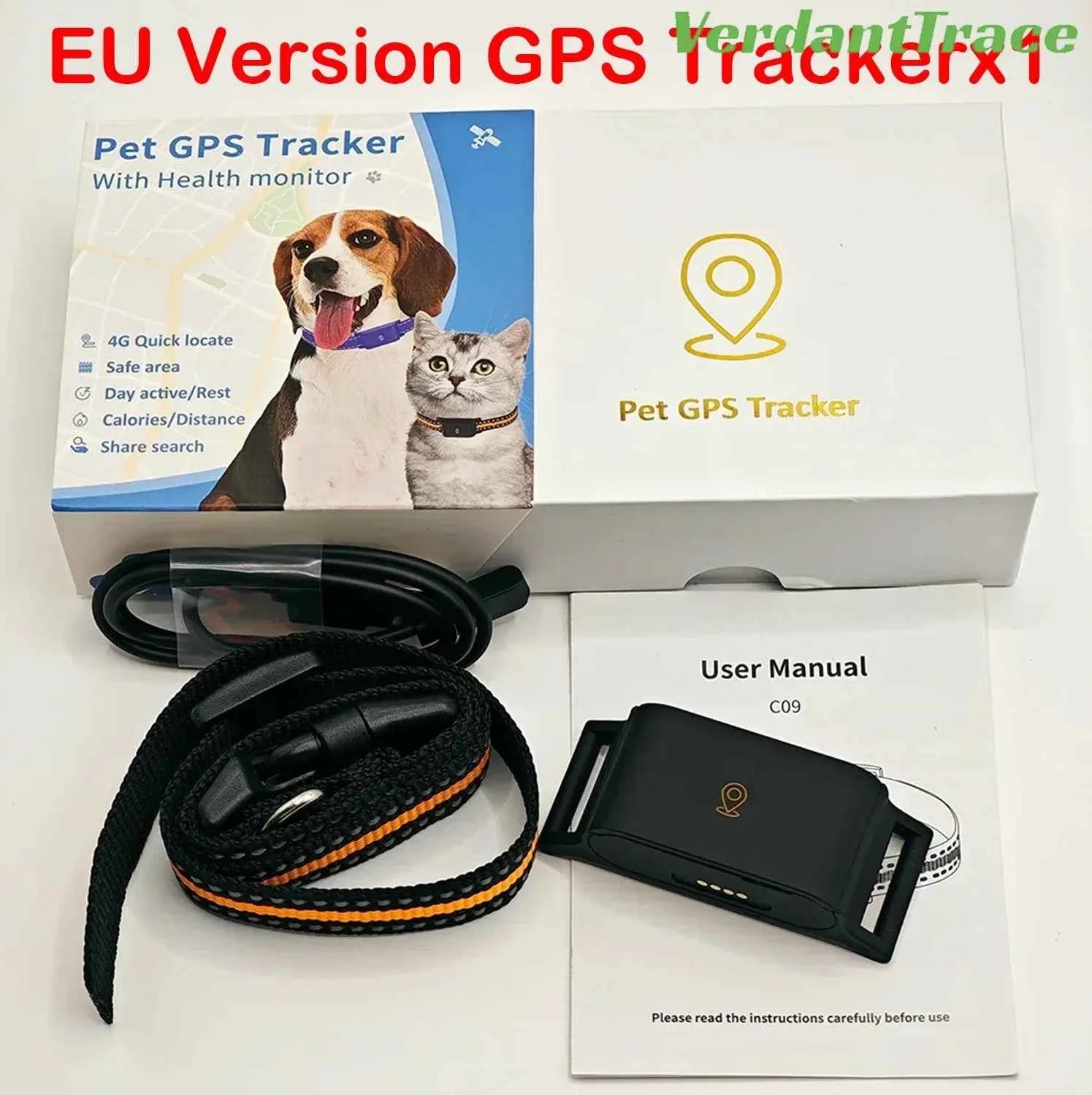 Waterproof 4G GPS Pet Tracker Mini Body Camera for Dog Cat Outdoor Adventures Smart Collar Tracking Video Recording VerdantTrace