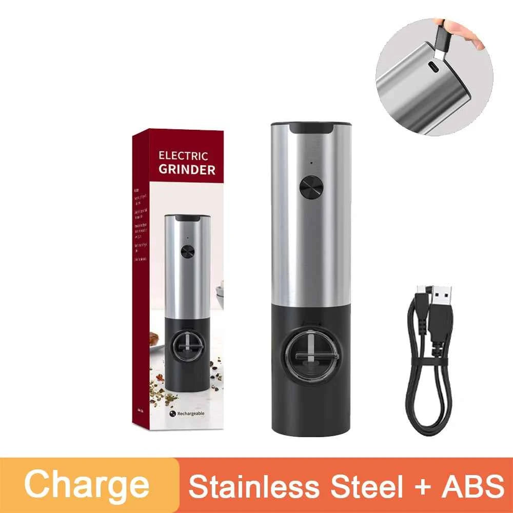 Moulin à poivre et sel électrique rechargeable