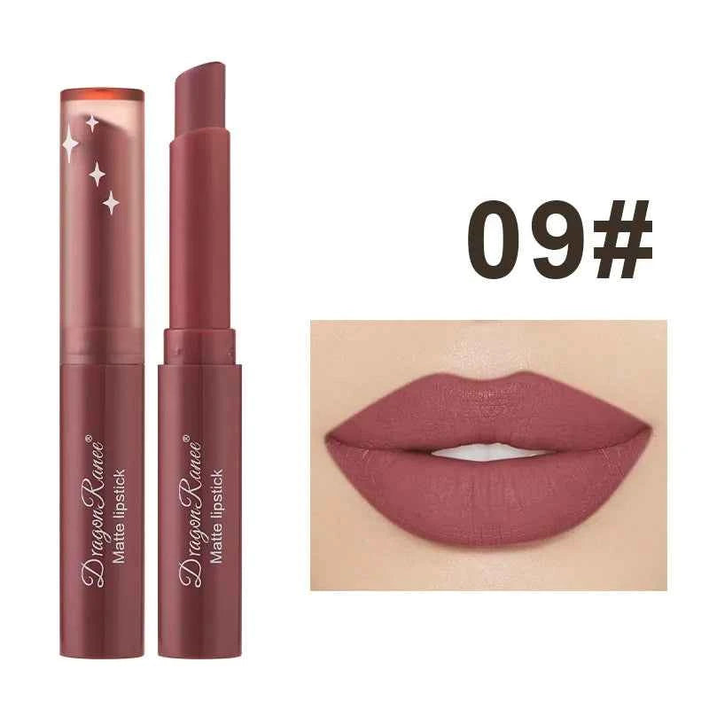 Velvet Matte Lipstick Waterproof 12 Colors Lipgloss Beauty Cosmetics Lip Glaze Lipstick Pen Soft Mist Lipstick Lips Makeup