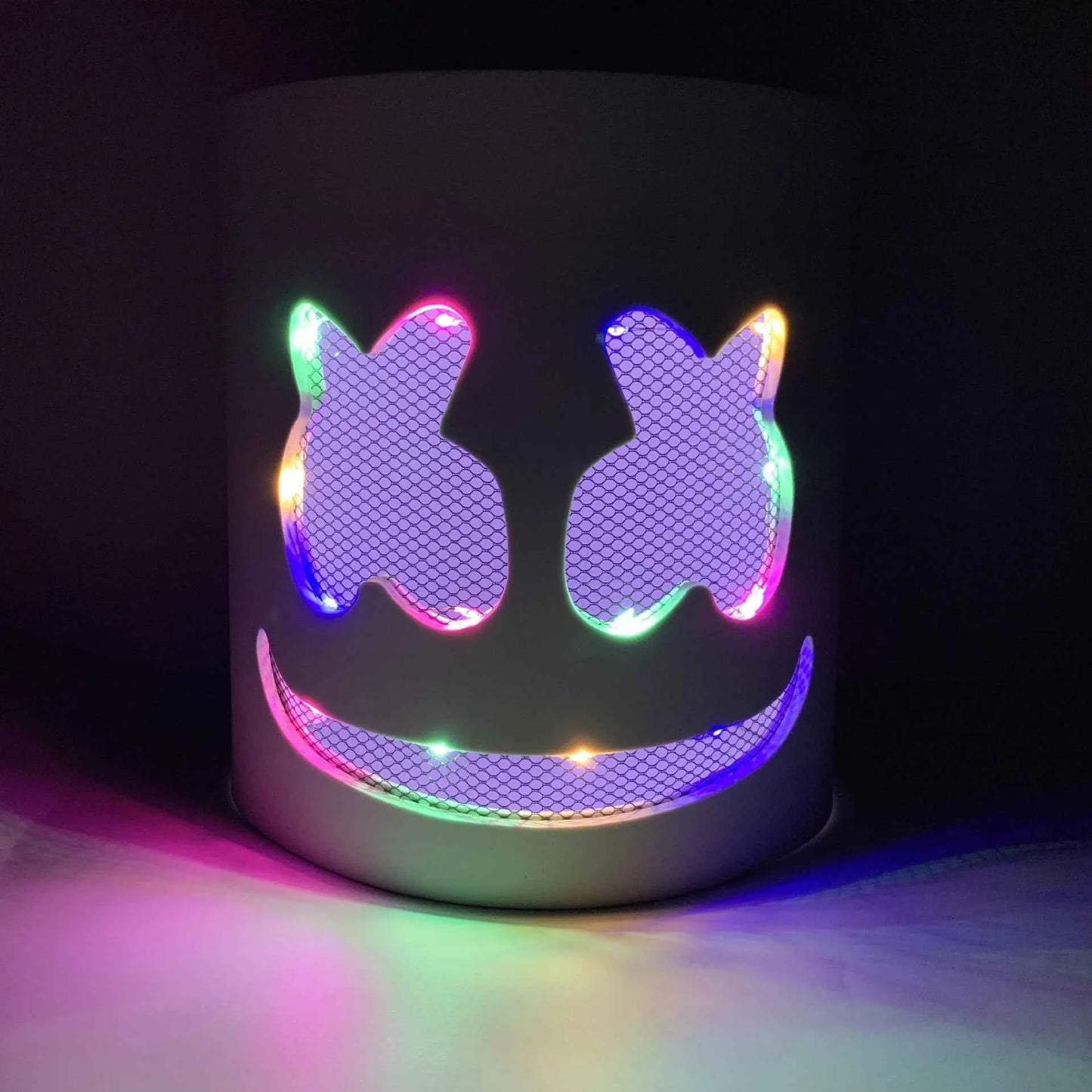 Masque LED Halloween Lumineux Unisexe