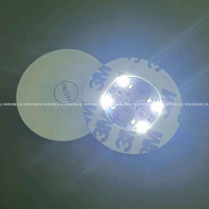 Stickers LED Colorés pour Tasses - 40 Pcs