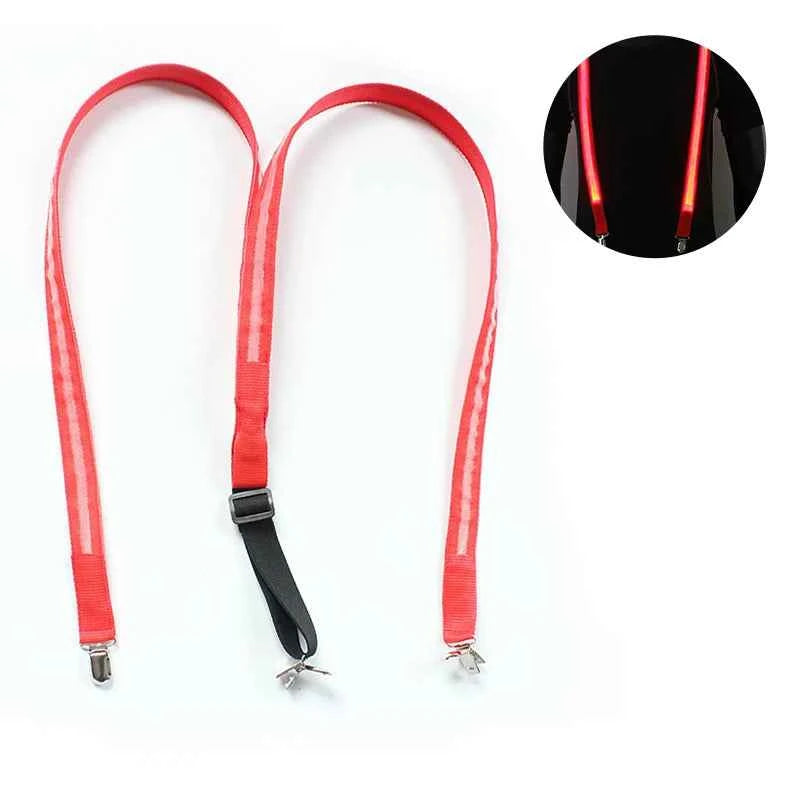 Suspenders LED Lumineux pour Fête et Halloween