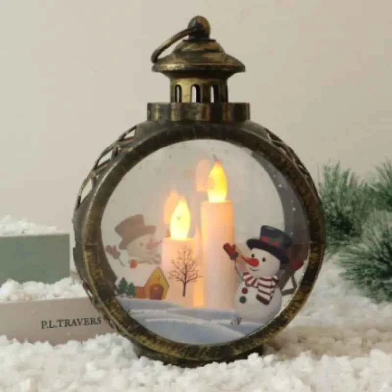 Lampe de Noël décorative Noël - Bonhomme de neige