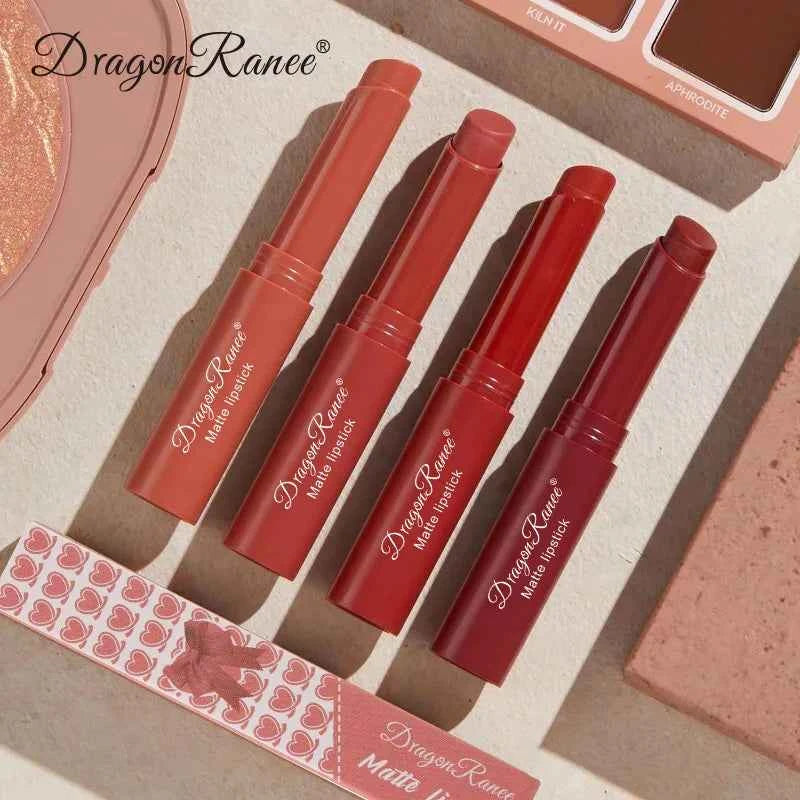 Velvet Matte Lipstick Waterproof 12 Colors Lipgloss Beauty Cosmetics Lip Glaze Lipstick Pen Soft Mist Lipstick Lips Makeup