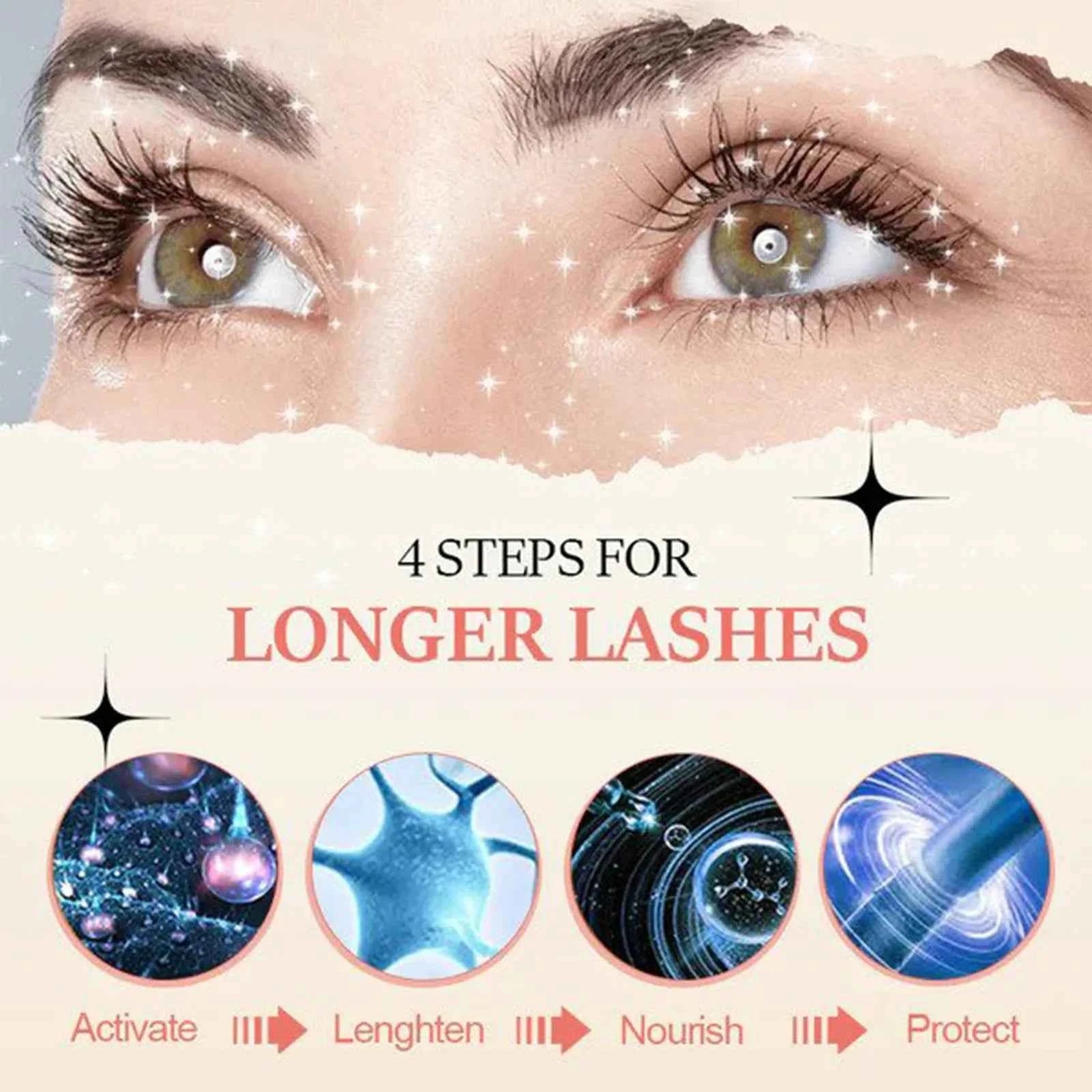 EELHOE 7 Days Eyelash Enhancer Serum Lengthening Eyelashes Curl Thicken Natural Eyelashes Deep Nourishing Eyelash Serum Growth