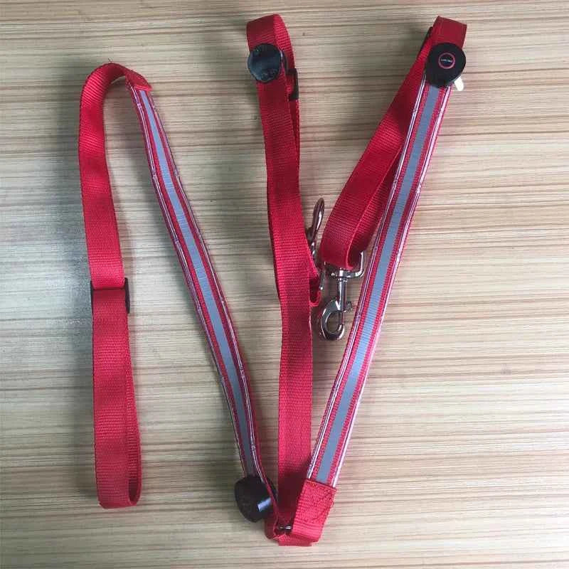 Harnais LED équestre lumineux USB pour nuit