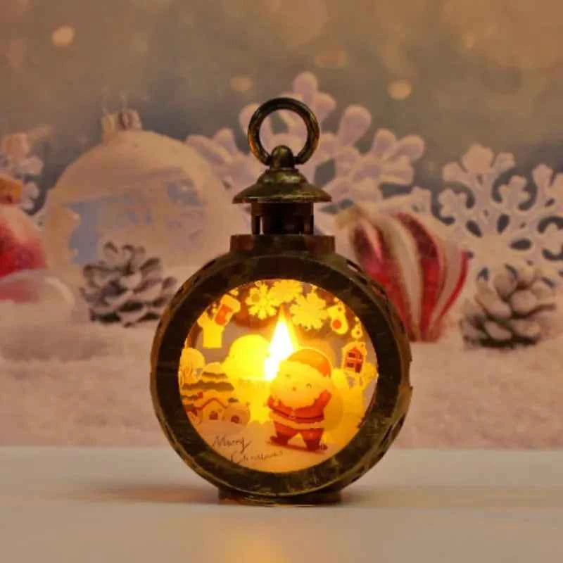 Lampe de Noël décorative Noël - Bonhomme de neige