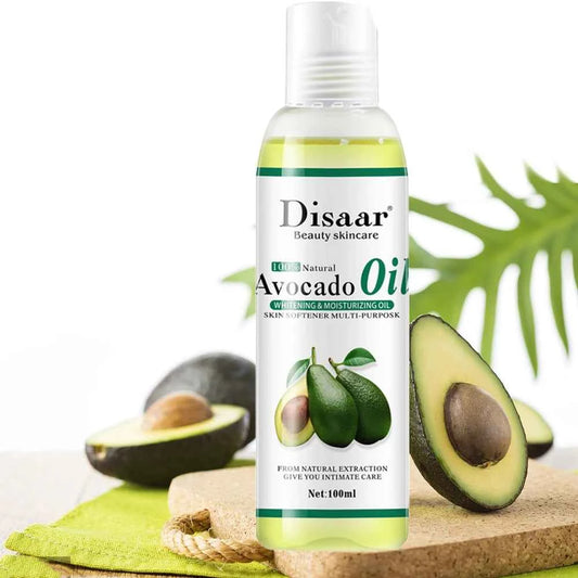 100ml Natural Organic Avocado Oil Best Skin Care Relaxing Massage Oil Moisturizing Body Oil Firming Sooth Skin Body Skin Care
