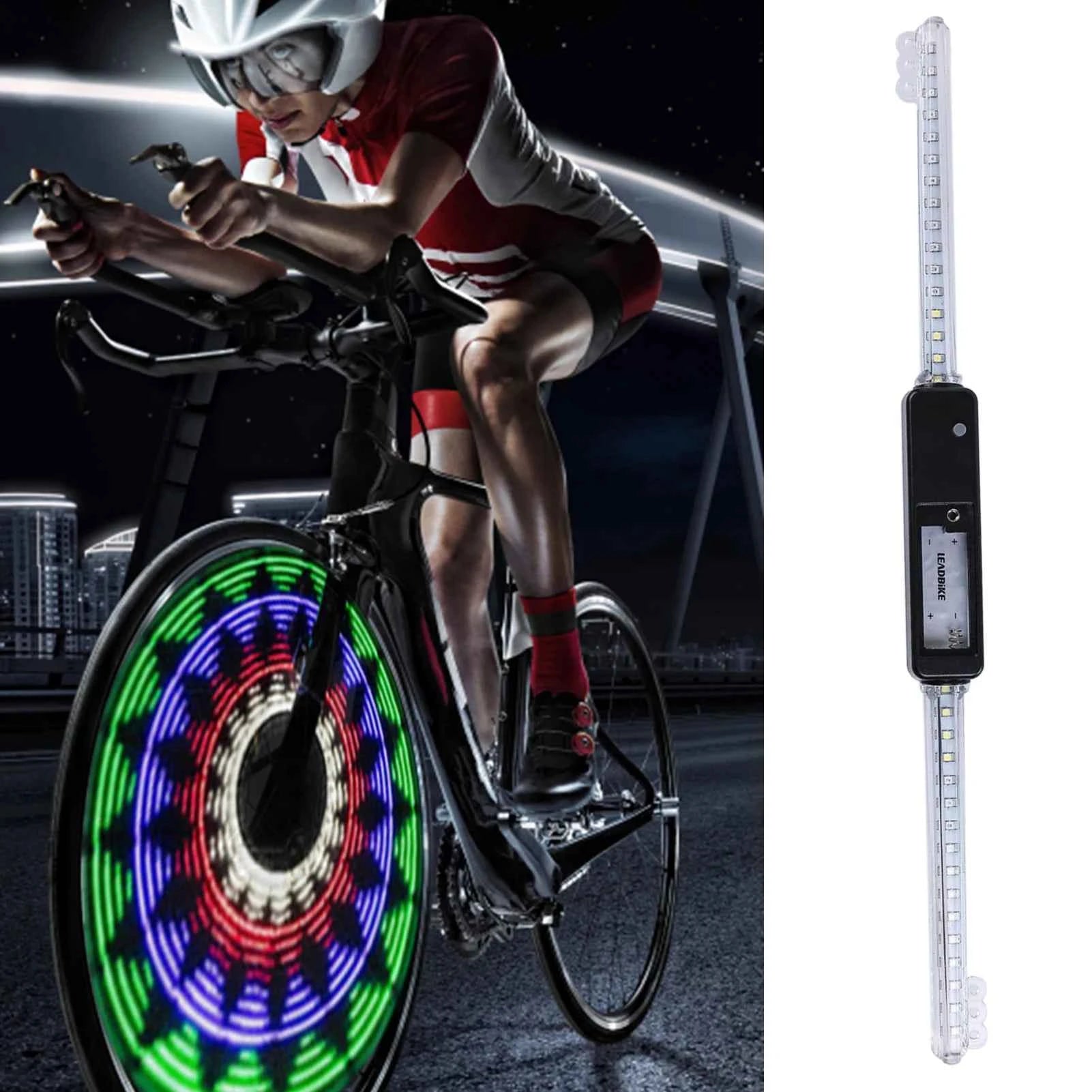 Lumières LED pour Rayons de Vélo