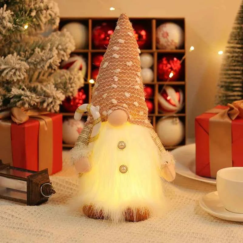 Gnome de Noël LED 30cm - Décoration Magique