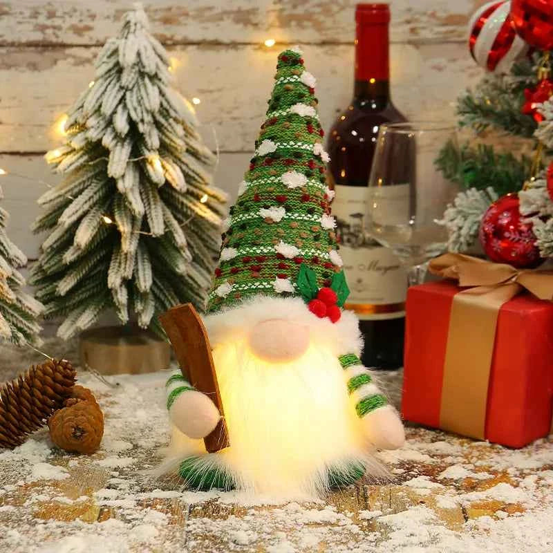 Gnome de Noël LED 30cm - Décoration Magique