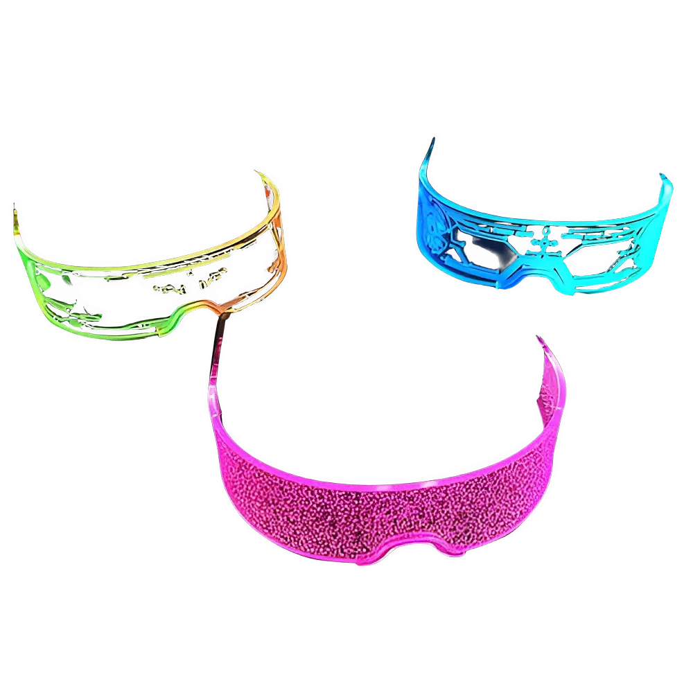 Lunettes LED Colorées Lumineuses pour Fête