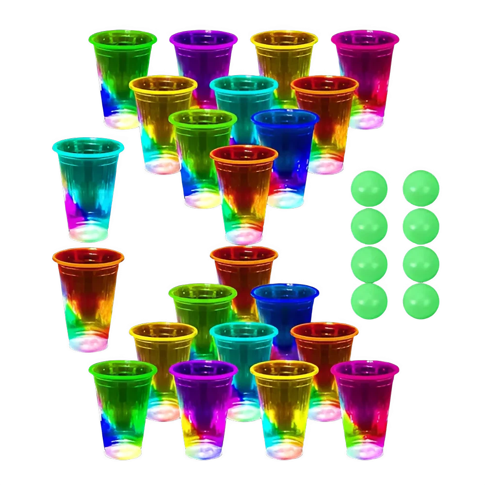 Coupes LED Lumineuses Pour Fête (10/22PCS)