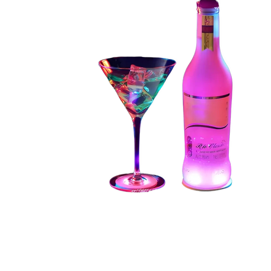 Stickers LED Colorés pour Tasses - 40 Pcs