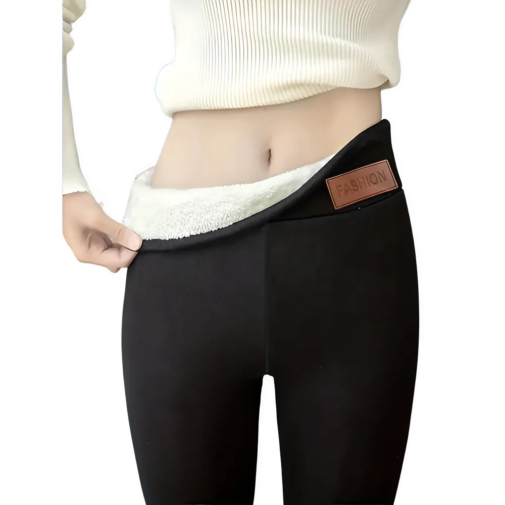 Pantalons thermiques femmes hiver épais