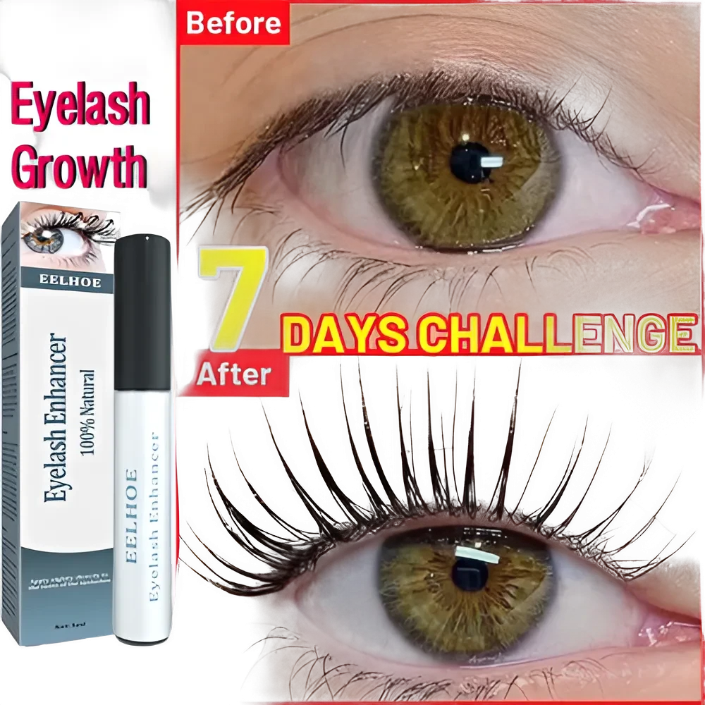 7 Days Fast Eyelash Growth Serum Natural Curl Slender Thick Eyelash Growth Solution Eyelash Lift Lengthening Cosmetics