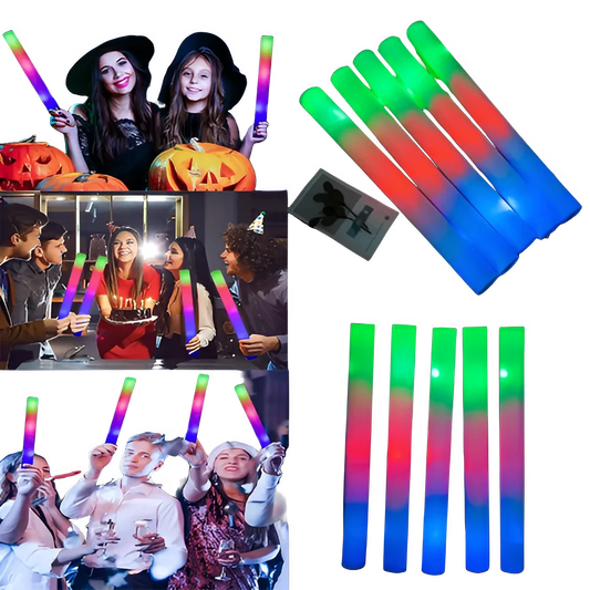 30Pcs Bâtons Lumineux LED RGB Pour Événements
